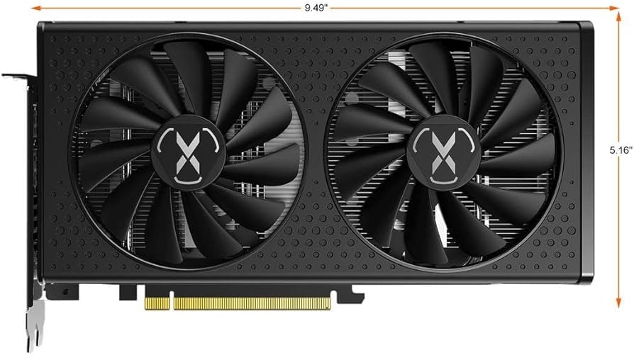 GPU AMD RX 6600XT 8GB XFX SWIFT 210